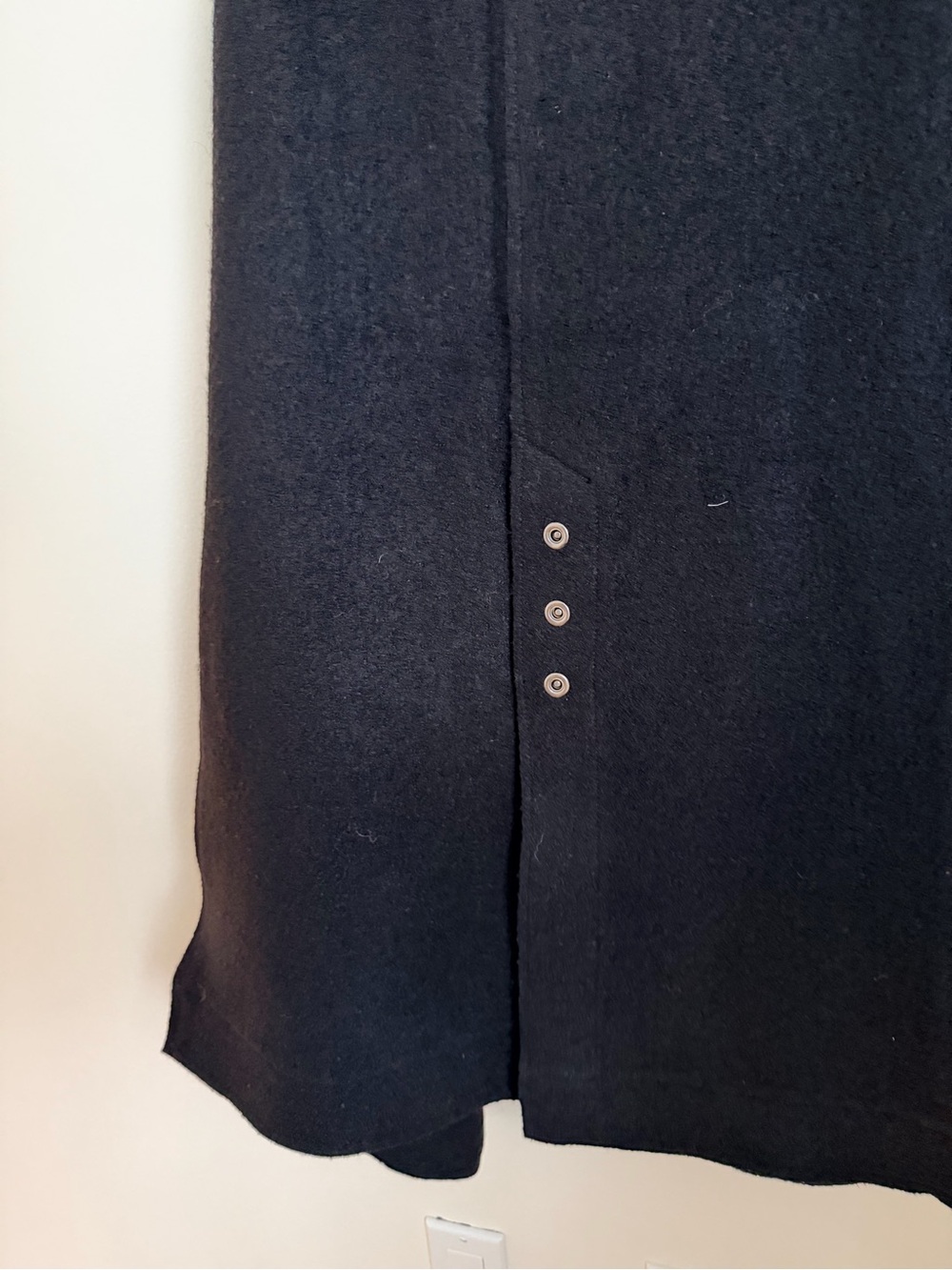 Anthropologie Marled Black Sleeveless Vest - Picture 8 of 9